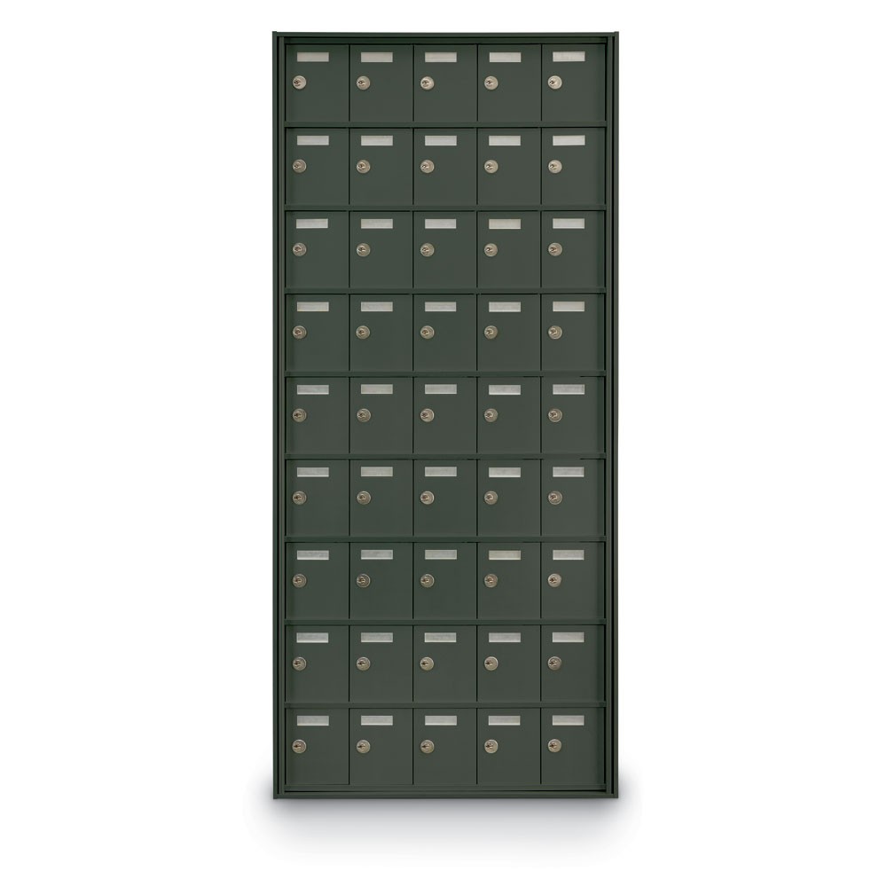 45 Mailboxes 45 Door Private Use Rear Loading Horizontal Mailbox
