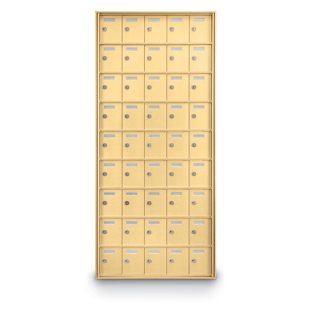 45 Mailboxes 45 Door Private Use Rear Loading Horizontal Mailbox