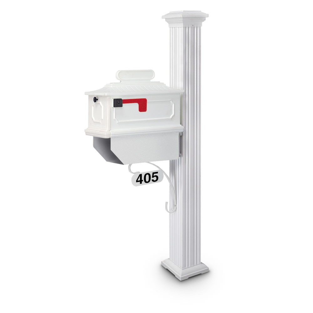 Baton Rouge Estate Series Residential Mailbox & Post