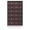 18 Door Rear Loading 4B+ Horizontal Mailbox - Bronze