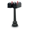 Salem Classic Colonial Double Residential Mailboxes & Post