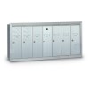 7 Door Recessed Vertical Mailbox