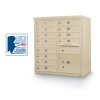 12 Door F-Spec Cluster Box Unit - NO PEDESTAL