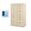 16 Door F-Spec Cluster Box Unit, Sandstone - NO PEDESTAL