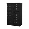 16 Door F-Spec Cluster Box Unit, Black - NO PEDESTAL