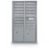 16 Door 4C Horizontal Mailbox - 2 Parcel Lockers