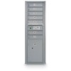 7 Door 4C Horizontal Mailbox - 1 Parcel Locker