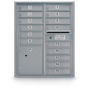 15 Door 4C Horizontal Mailbox - 1 Parcel Locker