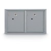 2 Parcel Locker 4C Horizontal Mailbox