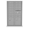 16 Door, 2 Parcel Locker 4C Horizontal Mailbox