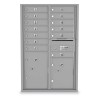 13 Door, 2 Parcel Locker 4C Horizontal Mailbox