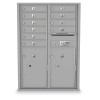 10 Door, 2 Parcel Locker 4C Horizontal Mailbox