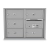 5 Door Over-sized 4C Horizontal Mailbox