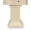 Stucco Tall Pedestal for CBUs