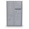 13 Door 4C Horizontal Mailbox - 2 Parcel Lockers