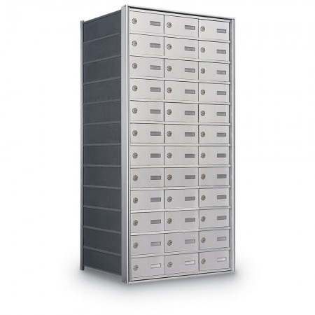 36 Door Private Use Rear Loading Horizontal Mailbox