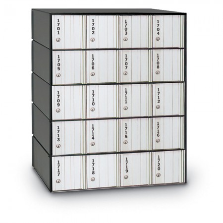 20 Door Standard PO Box System