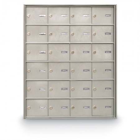 24 Door Rear Loading 4B+ Horizontal Mailbox