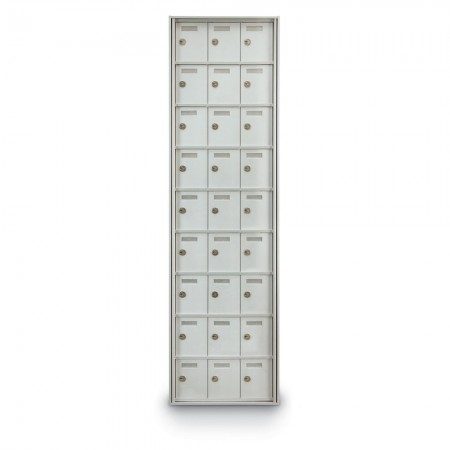 27 Door Private Use Rear Loading Horizontal Mailbox