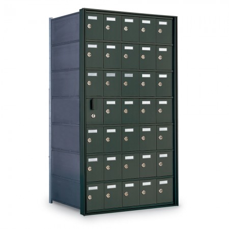 34 Door Private Use Front Loading Horizontal Mailbox - Bronze