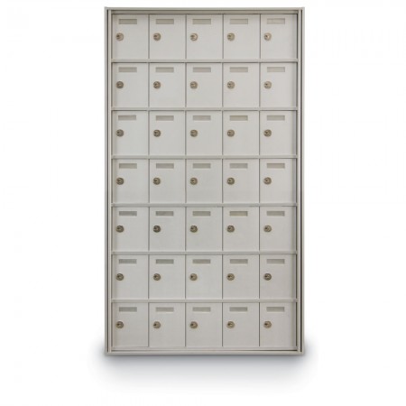 35 Door Private Use Rear Loading Horizontal Mailbox