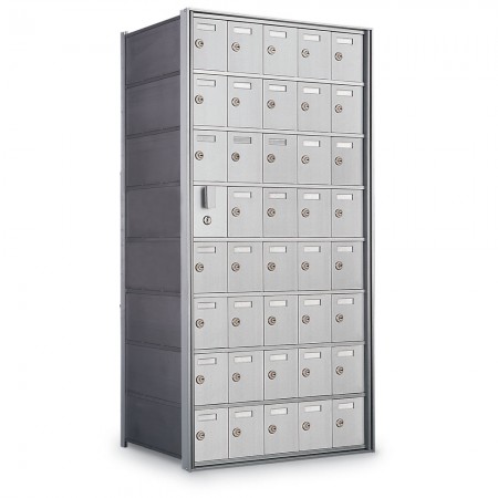 39 Door Private Use Front Loading Horizontal Mailbox