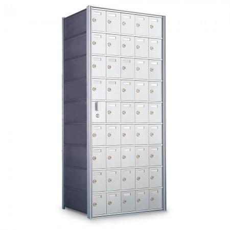 44 Door Private Use Front Loading Horizontal Mailbox