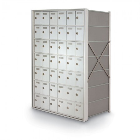 42 Door Private Use Rear Loading Horizontal Mailbox