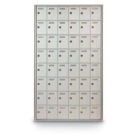 48 Door Private Use Rear Loading Horizontal Mailbox