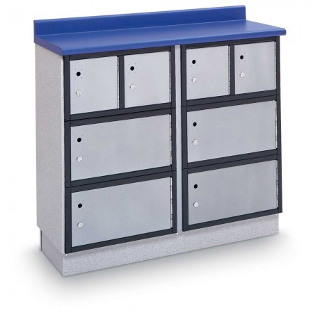 Secure Storage Locker with Writing Surface, 48"W - CABINET ONLY