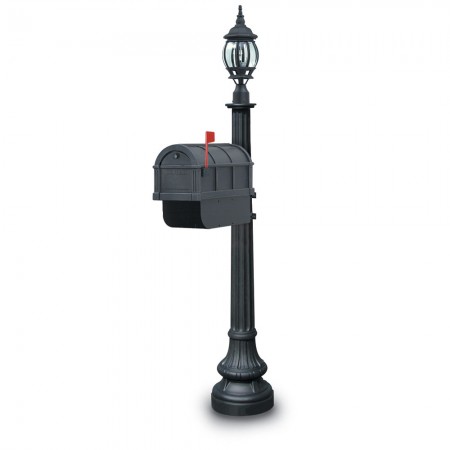 Illuminated Nevern 1092 Residential Mailbox & Post