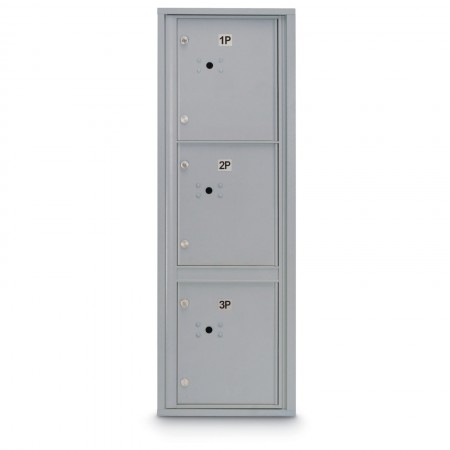 3 Parcel Locker 4C Horizontal Mailbox