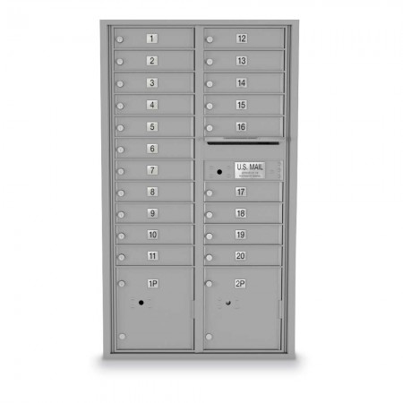 20 Door 4C Horizontal Mailbox