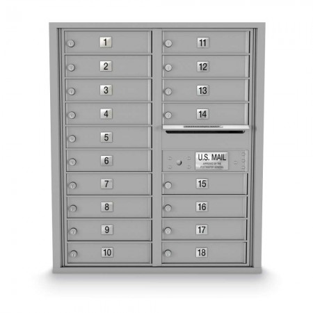 18 Door 4C Horizontal Mailbox