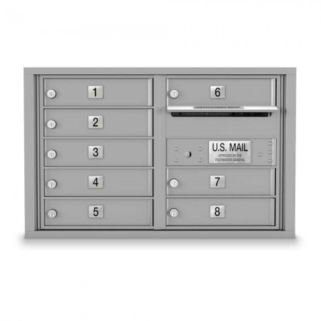 8 Door 4C Horizontal Mailbox