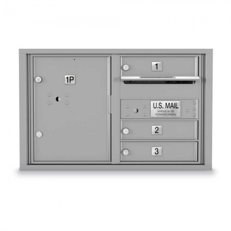 3 Door 4C Horizontal Mailbox