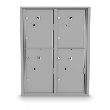 4 Parcel Locker 4C Horizontal Mailbox