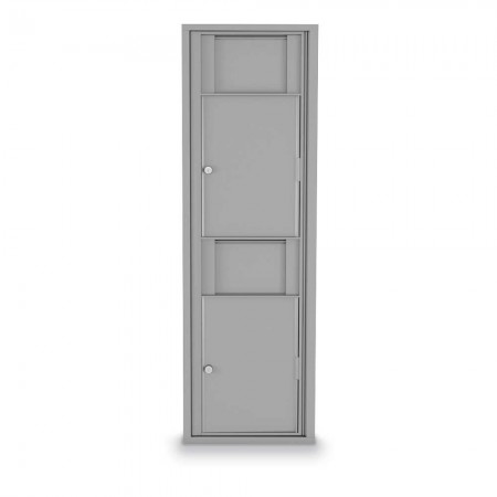 2 Waste Receptacle 4C Horizontal Mailbox