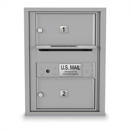 2 Door Over-sized 4C Horizontal Mailbox