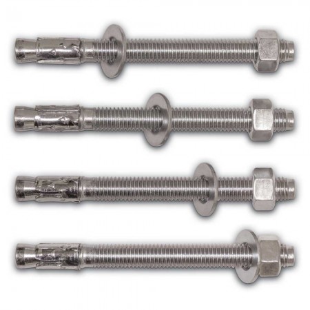 Heavy-Duty Wedge Anchor Bolt Set for CBUs