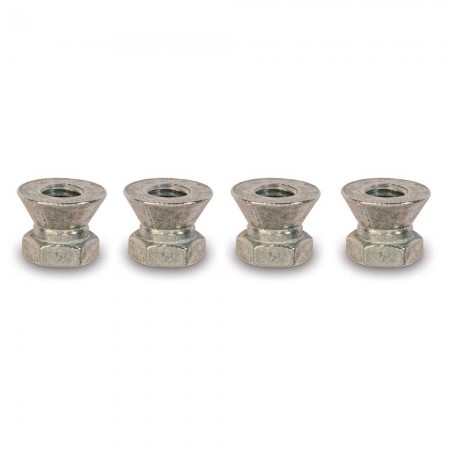 Tamper Resistant Removeable Hex Heads for 1/2" Bolts