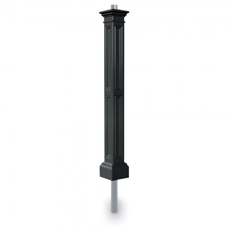 Liberty Lamp Post With Mount, Black