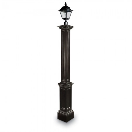 Signature Lamp Post Without Mount, Black or White