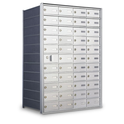 43 Door Private Use Front Loading Horizontal Mailbox