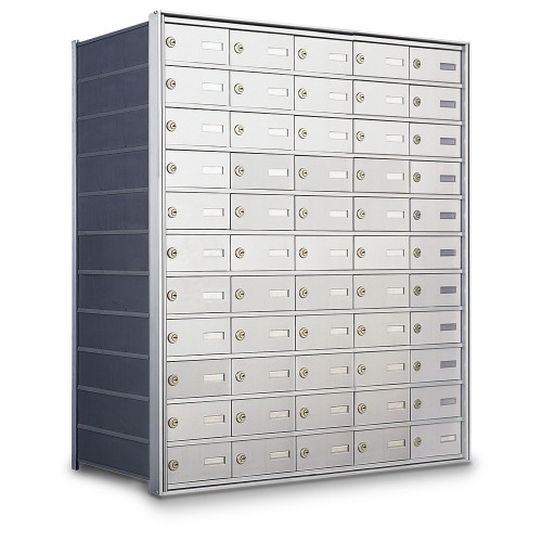 55 Door Private Use Rear Loading Horizontal Mailbox