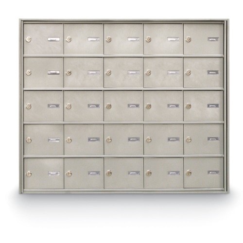 25 Door Rear Loading 4B+ Horizontal Mailbox