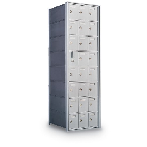 23 Door Private Use Front Loading Horizontal Mailbox