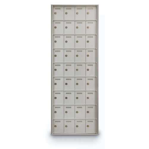 36 Door Private Use Rear Loading Horizontal Mailbox