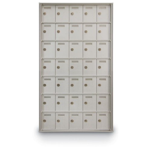 35 Door Private Use Rear Loading Horizontal Mailbox