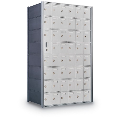 47 Door Private Use Front Loading Horizontal Mailbox
